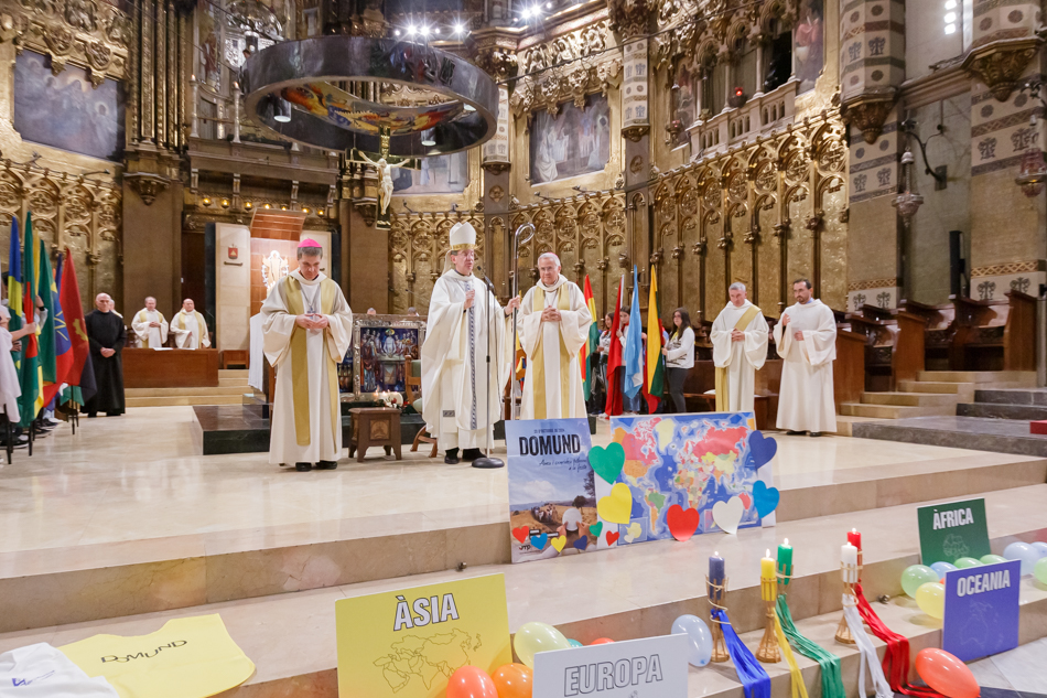 David Abadias presidint l'eucaristia de la segona sessió del Tren Missioner I @Arquebisbat de Barcelona